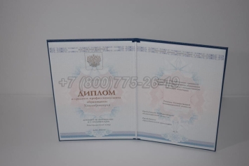 Диплом Техникума 2025г ГОЗНАК в Краснодаре